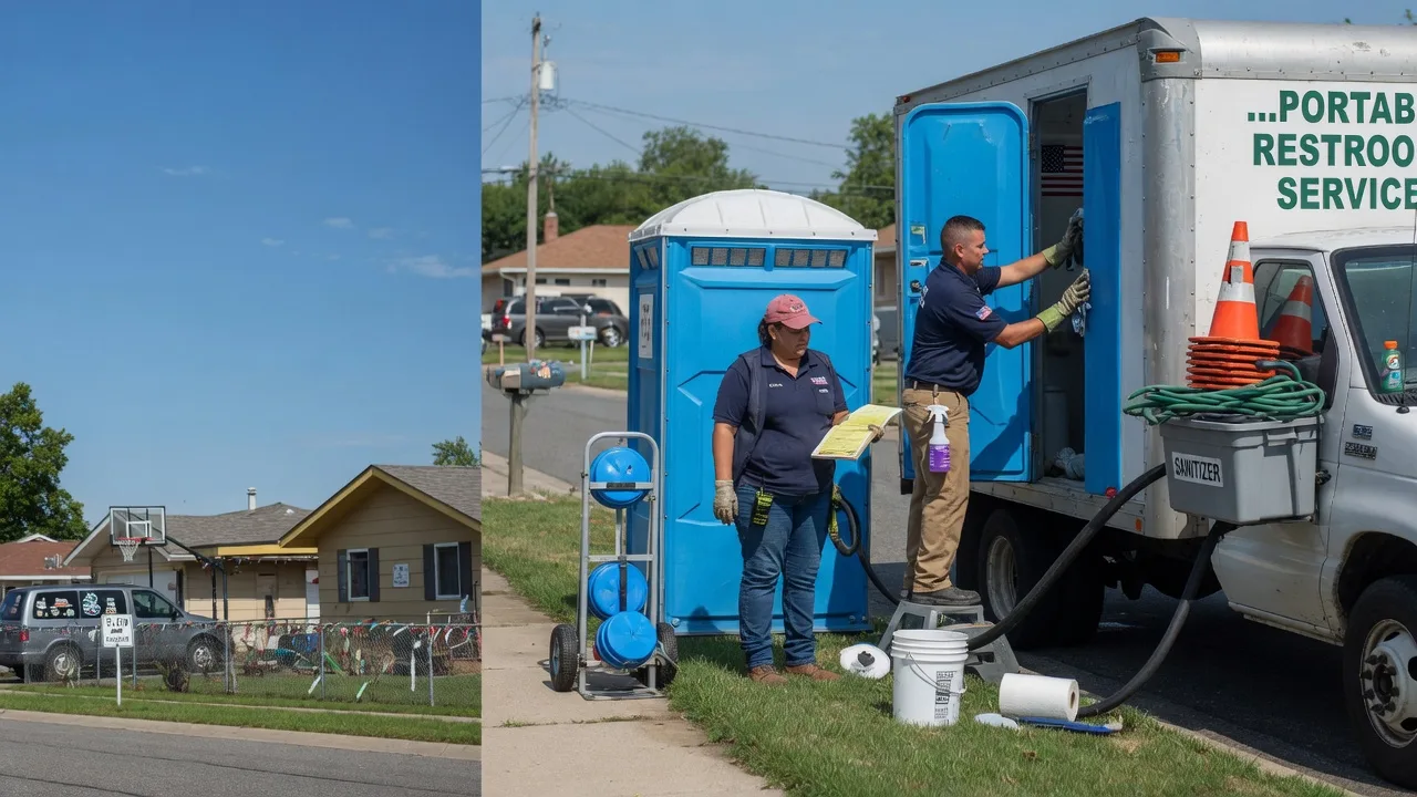 Portable Toilet Rental in Newark, OH near me